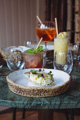 Entrée  servie à La Cabane Meudon, restaurant traditionnel français proposant une cuisine de saison à Meudon